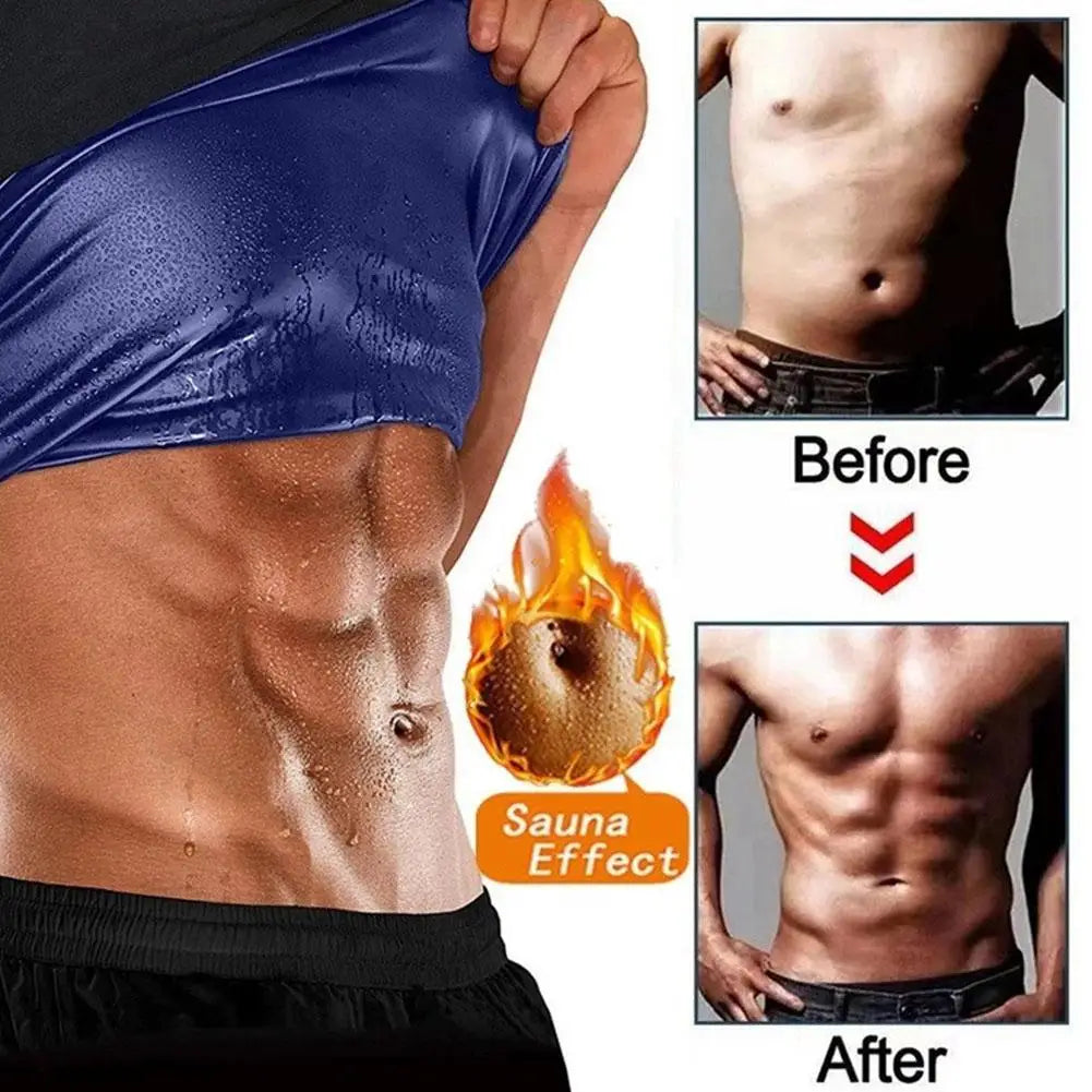 Men Sauna Sweat Tank Tops