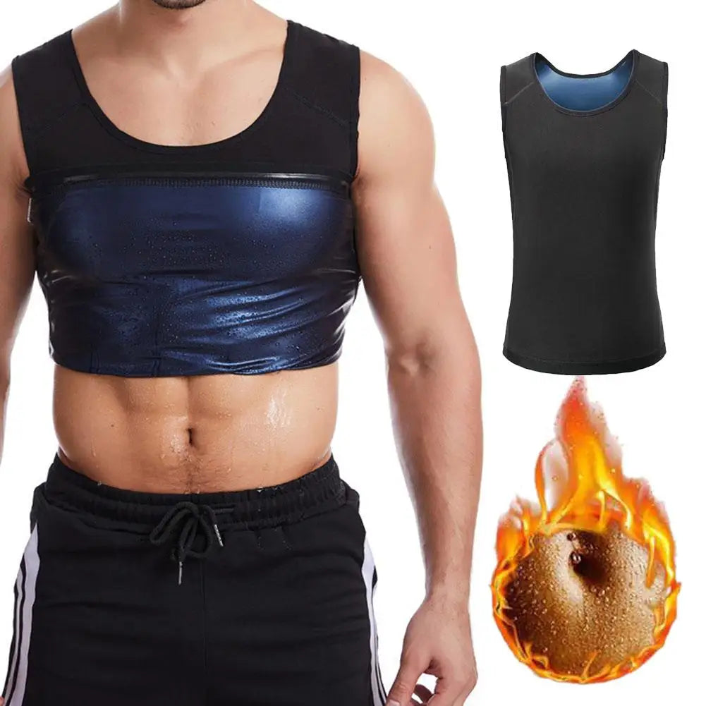 Men Sauna Sweat Tank Tops