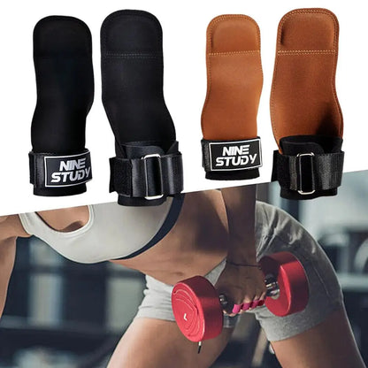 1 Pair Gym Gloves Weightlifting Grip straps